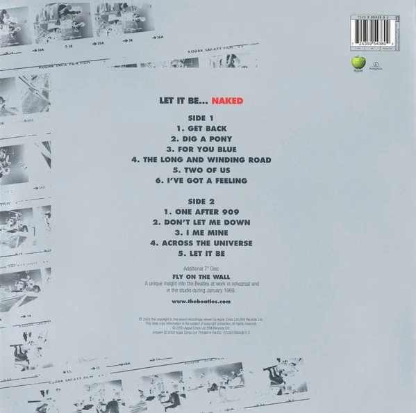 LPレコード♬ LET IT BE…NAKED LP＋7
